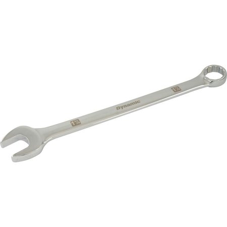 DYNAMIC Tools 1-1/4" 12 Point Combination Wrench, Mirror Chrome Finish D074040